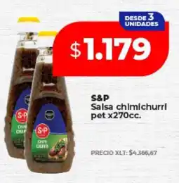 Supermayorista Vital S&P Salsa chimichurri oferta
