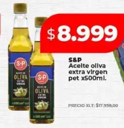 Supermayorista Vital S&P Aceite oliva extra virgen pet x500ml oferta