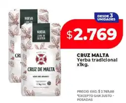 Supermayorista Vital CRUZ MALTA oferta