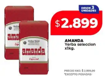 Supermayorista Vital AMANDA Yerba seleccion x1kg oferta
