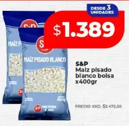 Supermayorista Vital S&P Maíz pisado blanco bolsa x400gr oferta