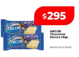 Supermayorista Vital ARCOR Chocolate blanco x8gr oferta