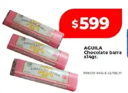Supermayorista Vital AGUILA Chocolate barra x14gr oferta