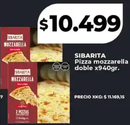 Supermayorista Vital SIBARITA Pizza mozzarella doble x940gr oferta