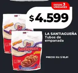 Supermayorista Vital La santiagueña tubos de empanada oferta