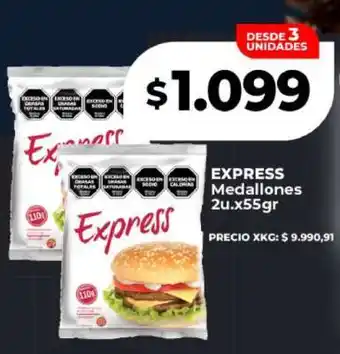 Supermayorista Vital EXPRESS Medallones 2u.x55gr oferta