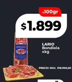 Supermayorista Vital Lario Bondiola oferta