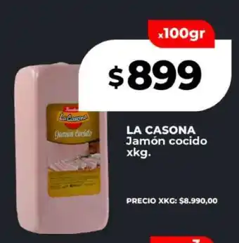 Supermayorista Vital LA CASONA Jamón cocido xkg oferta