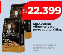 Supermayorista Vital CRIADORES oferta