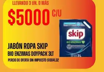 Supermercados Vea Jabón ropa SKIP oferta