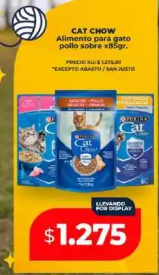 Supermayorista Vital Cat Chow oferta