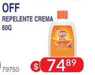 Masivos Off Repelente Crema 60g oferta