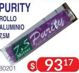 Purity Rollo Aluminio 7,5m