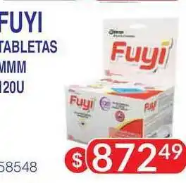 Fuyi Tabletas Mmm 120u
