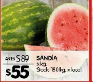Disco Sandía oferta
