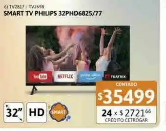 Samsung Smart tv 32" philips 32phg5813 hd oferta