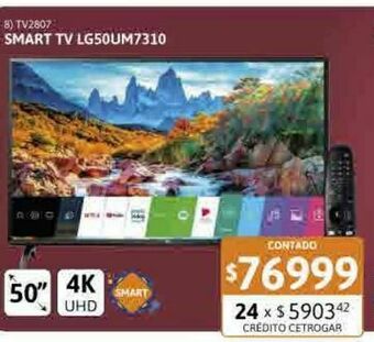 Samsung Smart tv 43" lg 43un7310 uhd 4k oferta
