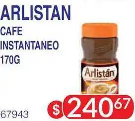 Masivos Arlistan Cafe Instantaneo 170g oferta