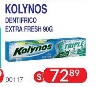 Masivos Kolynos Dentifrico Extra Fresh 90g oferta