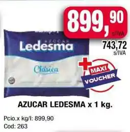 Maxiconsumo AZUCAR LEDESMA X 1 KG oferta