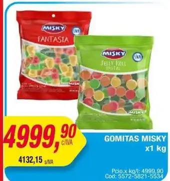 Maxiconsumo GOMITAS MISKY oferta
