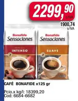 Maxiconsumo CAFÉ BONAFIDE x125 gr oferta