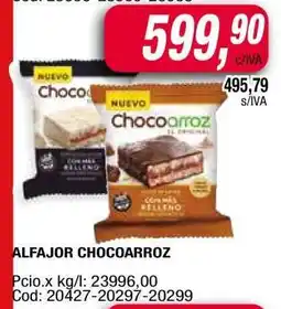 Maxiconsumo Alfajor CHOCOARROZ oferta