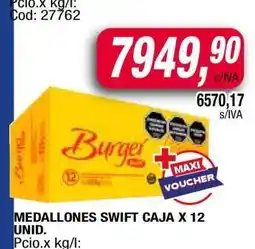 Maxiconsumo Medallones Swift Caja x 12 Unid oferta