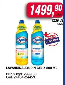 Maxiconsumo LAVANDINA AYUDIN GEL X 500 ML oferta