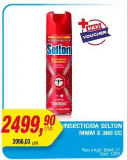Maxiconsumo Insecticida Selton MMM x 360 cc oferta