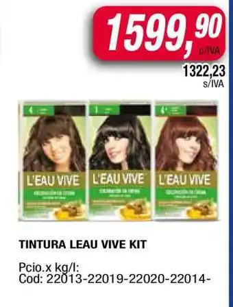 Maxiconsumo TINTURA LEAU VIVE KIT oferta