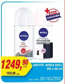 Maxiconsumo ANTITR. NIVEA ROLL ON x 50 ml oferta