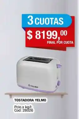 Maxiconsumo TOSTADORA YELMO oferta