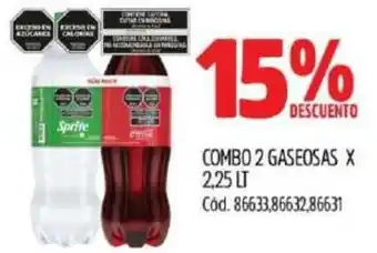 Supermercados Yaguar Combo 2 gaseosas oferta