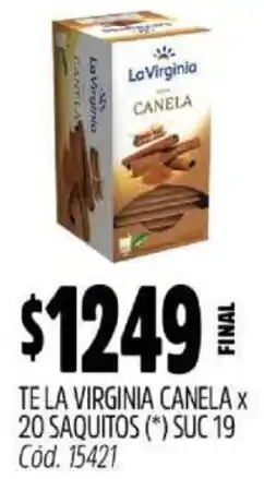 Supermercados Yaguar La virginia te canela oferta