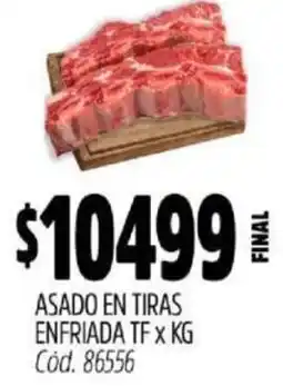 Supermercados Yaguar Asado en tiras enfriada tf oferta