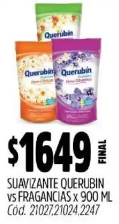 Supermercados Yaguar Querubin vs fragancias suavizante oferta