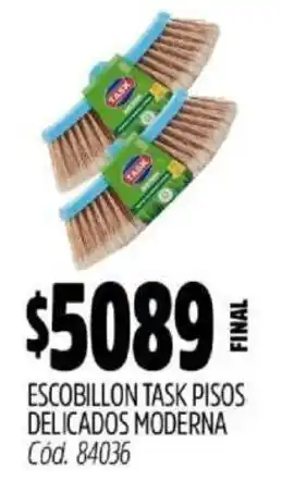 Supermercados Yaguar Task escobillon pisos delicados moderna oferta