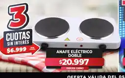 Supermayorista Vital Anafe eléctrico doble oferta
