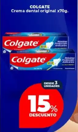 Supermayorista Vital Colgate crema dental original oferta