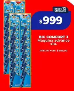 Supermayorista Vital Bic comfort 3 maquina advance oferta