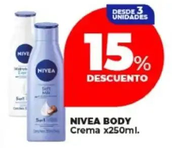 Supermayorista Vital Nivea body crema oferta