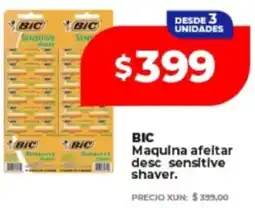 Supermayorista Vital Bic maquina afeltar desc sensitive shaver oferta