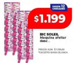 Supermayorista Vital Bic soleil maquina afeitar desc oferta