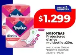 Supermayorista Vital Nosotras protectores diarios multlestilo oferta