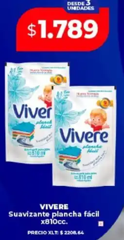 Supermayorista Vital Vivere suavizante plancha fácil oferta
