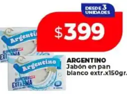 Supermayorista Vital Argentino jabón en pan blanco extr. oferta