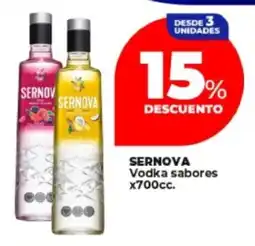 Supermayorista Vital Sernova vodka sabores oferta