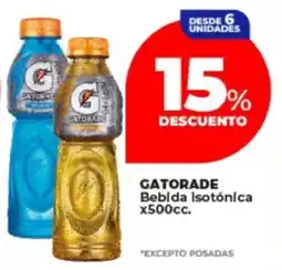 Supermayorista Vital Gatorade bebida isotónica oferta