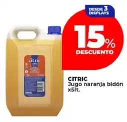 Supermayorista Vital Citric jugo naranja bldón oferta